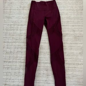 LULULEMON MESH FRONT LEGGINGS